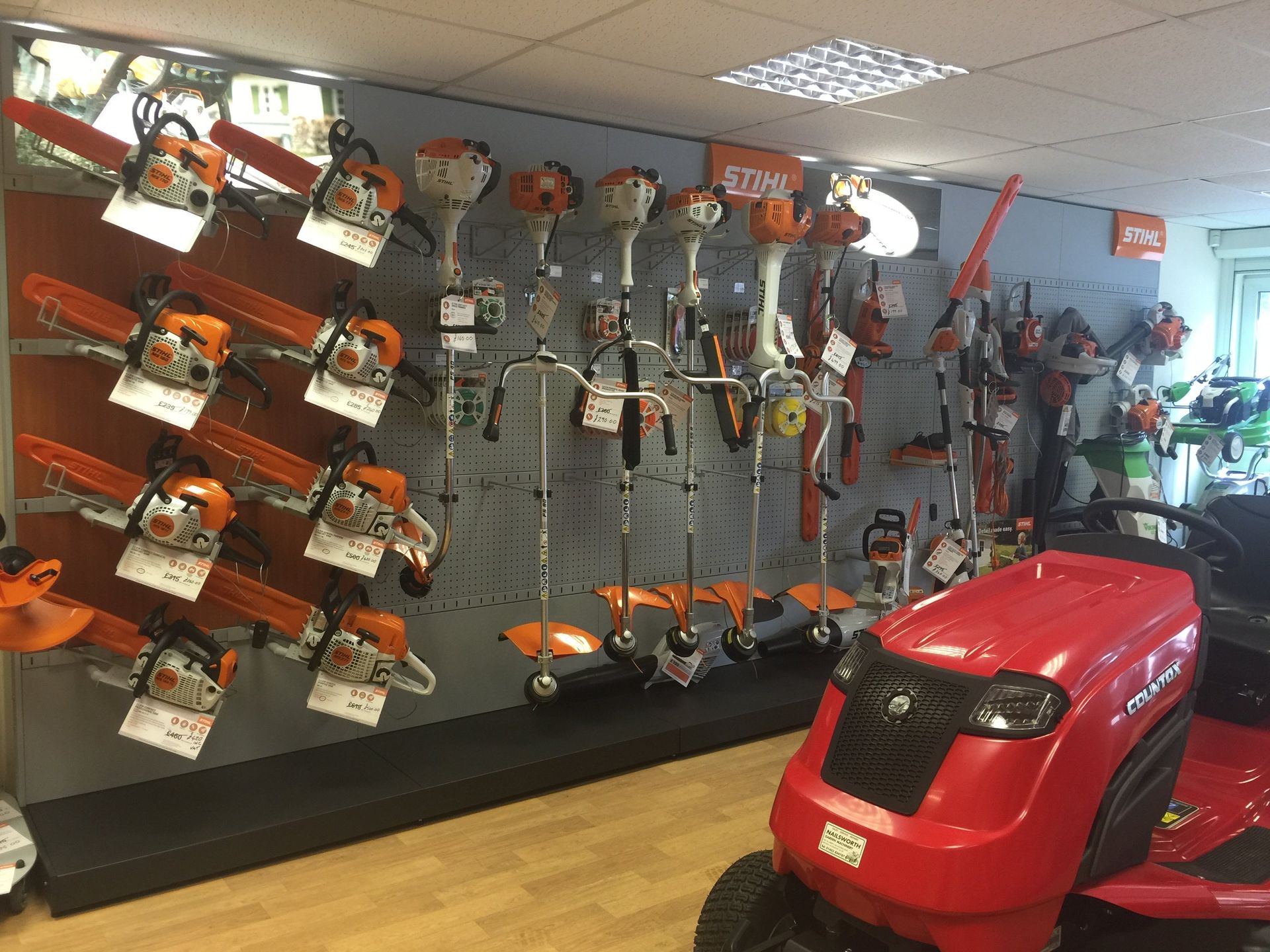 Lawn mowers in Woodchester